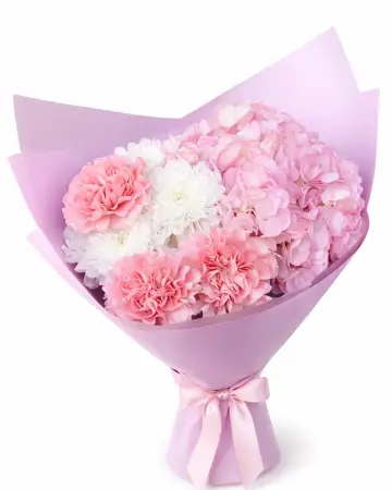 Розово-белая гармония